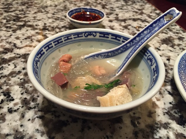 Miến tiết vịt